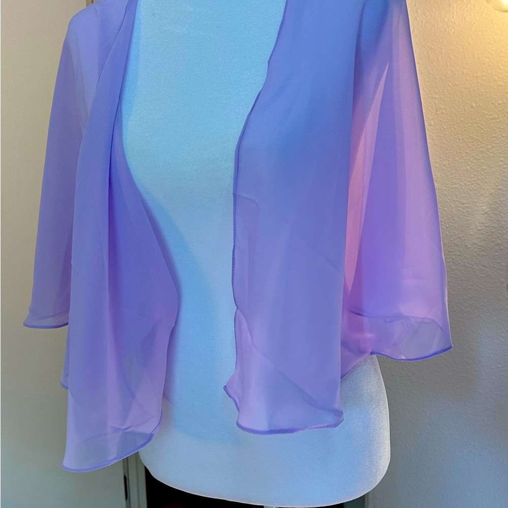 Wedding/Bridal Sheer Cape NWT